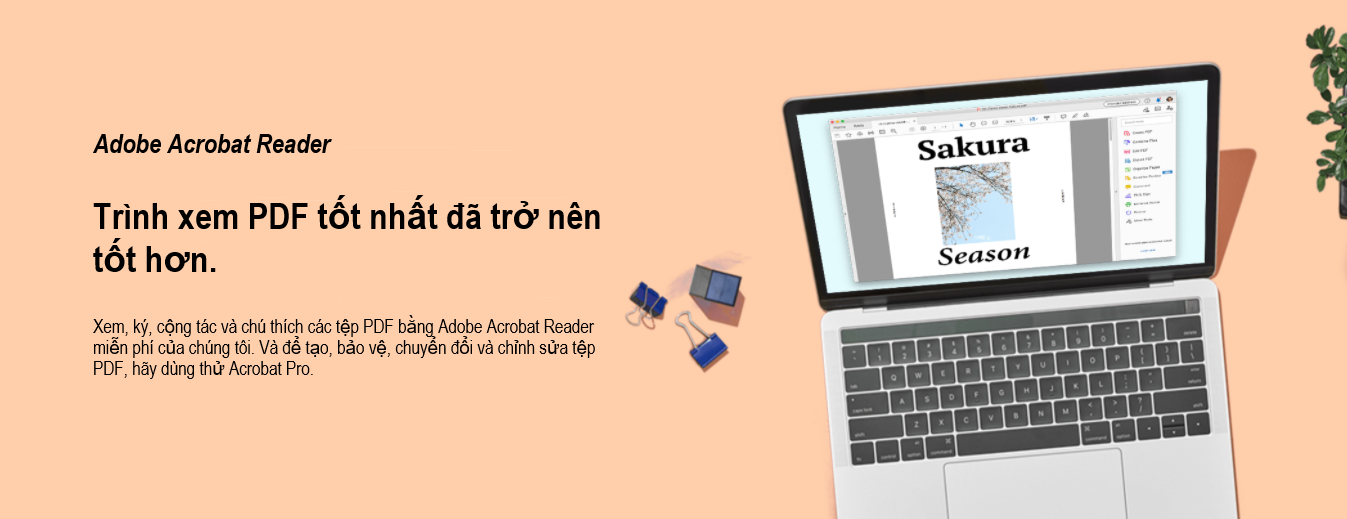 Adobe Acrobat Reader là một trong những phần mềm đọc file PDF phổ biến và tin cậy nhất. Với giao diện thân thiện và tính năng đa dạng, bạn có thể dễ dàng đọc, chỉnh sửa và chia sẻ văn bản PDF một cách nhanh chóng và tiện lợi. Bên cạnh đó, bạn cũng có thể tạo ra những tài liệu PDF chuyên nghiệp với các tính năng chỉnh sửa dễ dàng. Hãy tải ngay và trải nghiệm những tính năng vượt trội của phần mềm này.