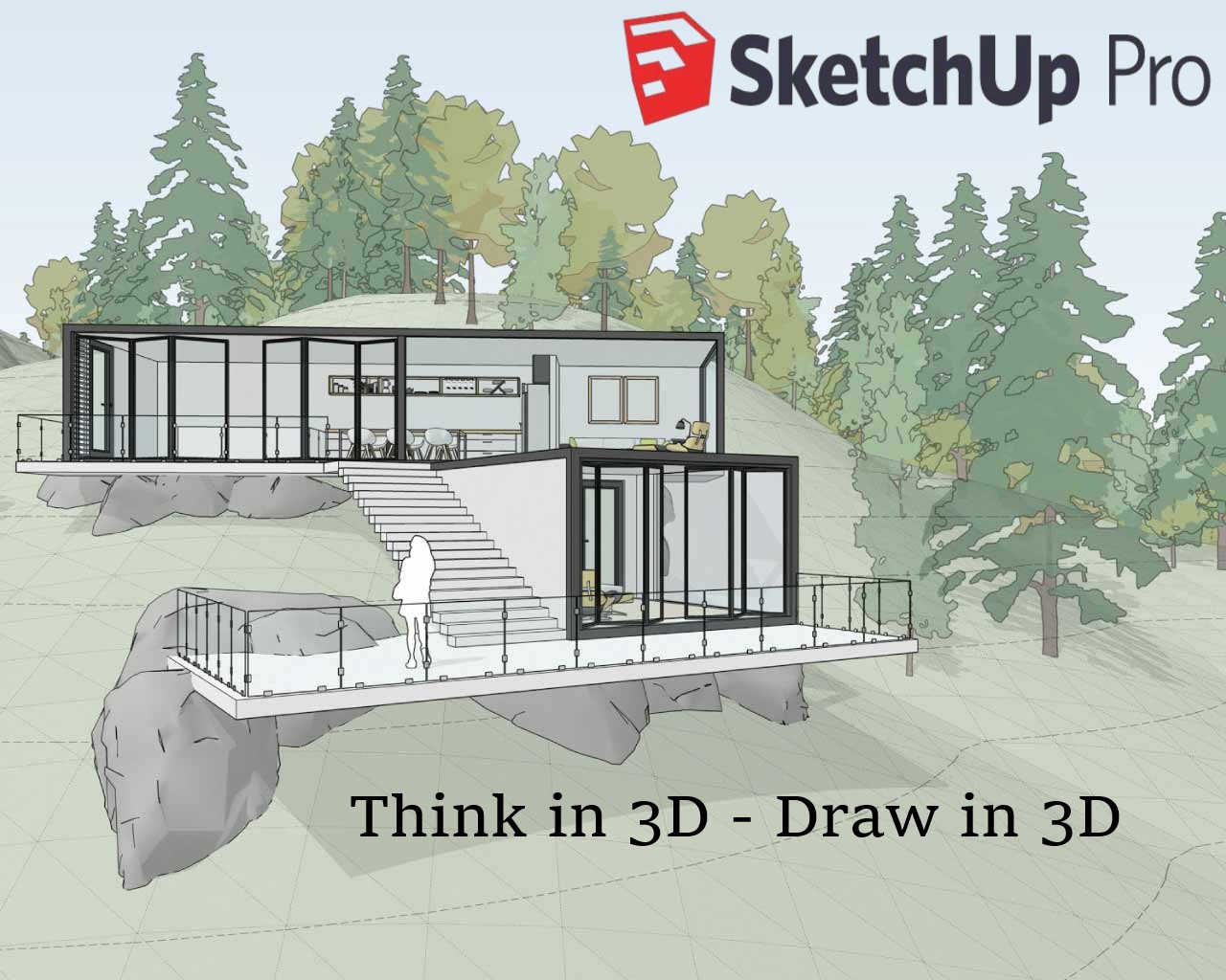 SketchUp Pro là một trong những phần mềm thiết kế 3D chuyên nghiệp nhất trên thị trường hiện nay! Thật tuyệt vời khi bạn có thể tạo ra các mô hình 3D, kết hợp màu sắc và ánh sáng chân thực, và trải qua những trải nghiệm sáng tạo tuyệt vời! Hãy xem đến hình ảnh và khám phá tương lai của thiết kế 3D!